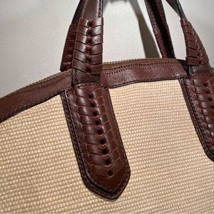 orYANY Canvas and Leather Bag